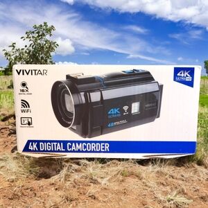 Vivitar 4k digital Camcorder NIB